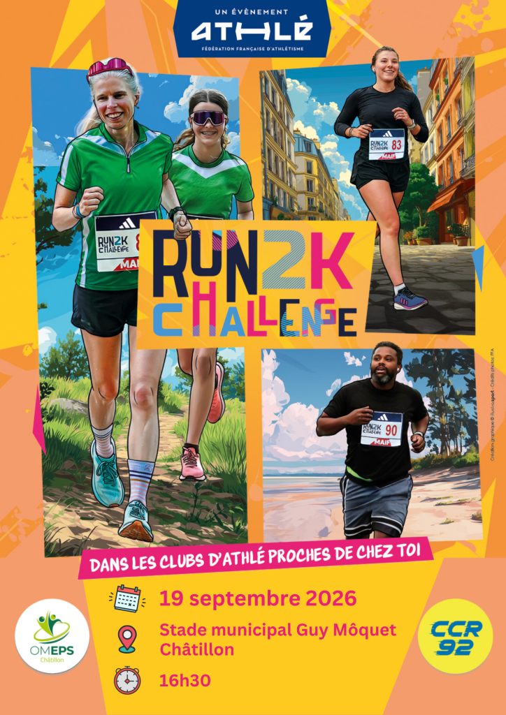 Challenge Run2k à Clamart avec le CCR92 et l'OMEPS